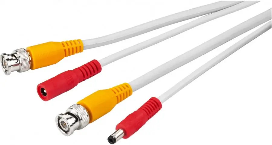 Nur Für Kurze Zeit MONACOR VSC-100/WS Video-Kombi-Kabel 10m, weiss