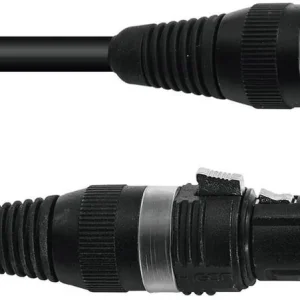 SOMMER CABLE DMX Kabel XLR 3pol 25m sw Hicon Zertifiziert