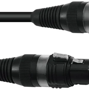 SOMMER CABLE DMX Kabel XLR 5pol 5m sw Hicon Versand Am Gleichen Tag