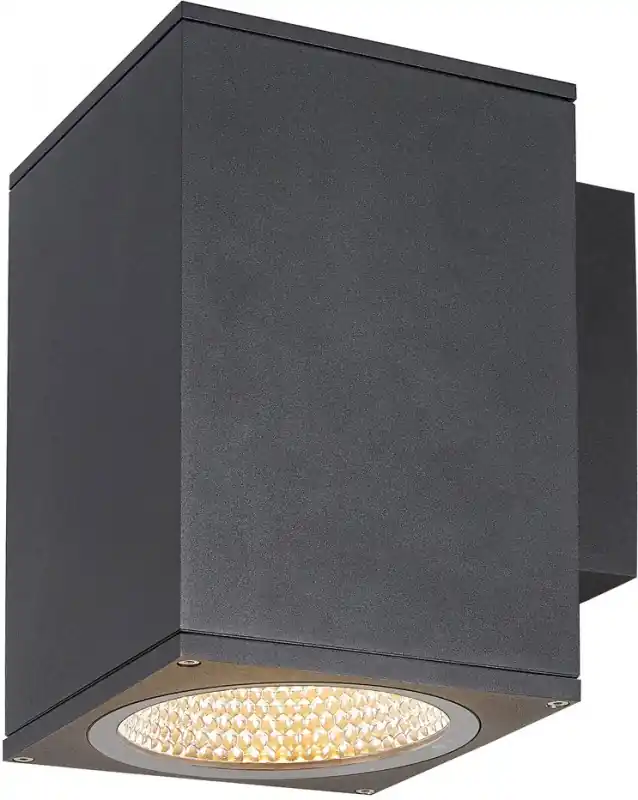 Markenprodukt SLV ENOLA SQUARE L, single Outdoor LED Wandaufbauleuchte anthrazit CCT 3000K