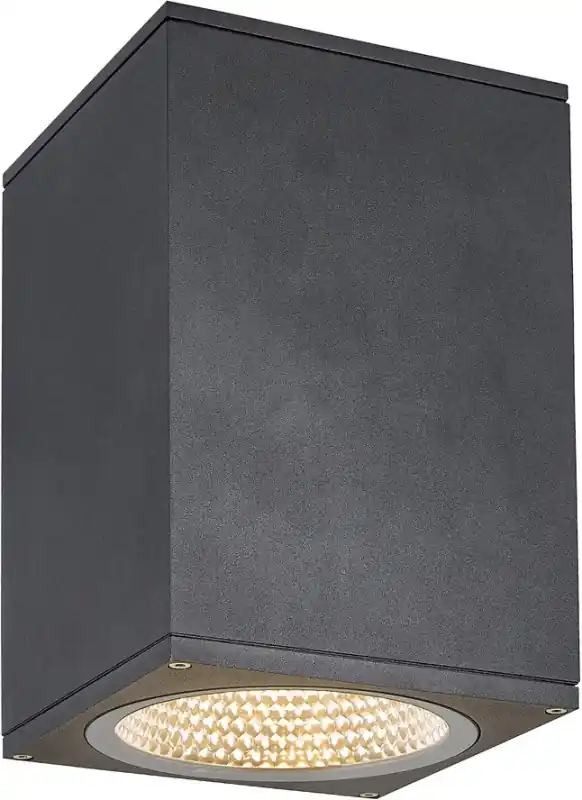 Echt SLV ENOLA SQUARE L Outdoor LED Deckenaufbauleuchte anthrazit CCT 3000K