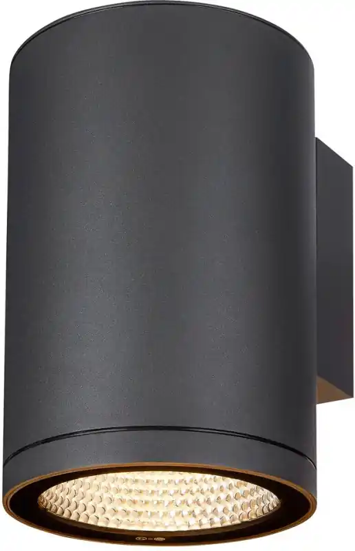 Markenprodukt SLV ENOLA ROUND L, single Outdoor LED Wandaufbauleuchte anthrazit CCT 3000K