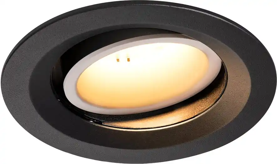 Sichere Zahlung SLV NUMINOS® MOVE DL M, Indoor LED Deckeneinbauleuchte schwarz/weiß 2700K 20° dreh- und schwenkbar