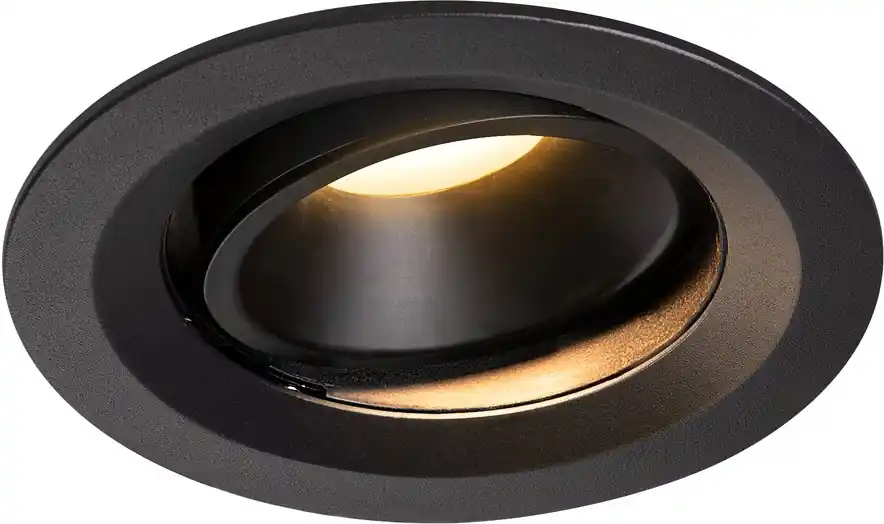SLV NUMINOS® MOVE DL M, Indoor LED Deckeneinbauleuchte schwarz/schwarz 3000K 20° Must-Have