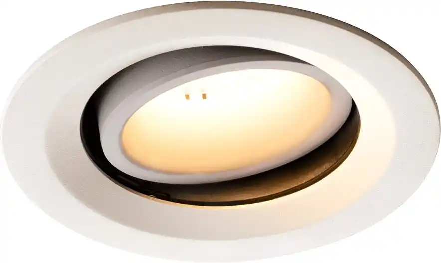 Sonderangebot SLV NUMINOS® MOVE DL M, Indoor LED Deckeneinbauleuchte weiß/weiß 3000K 40° dreh- und schwenkbar