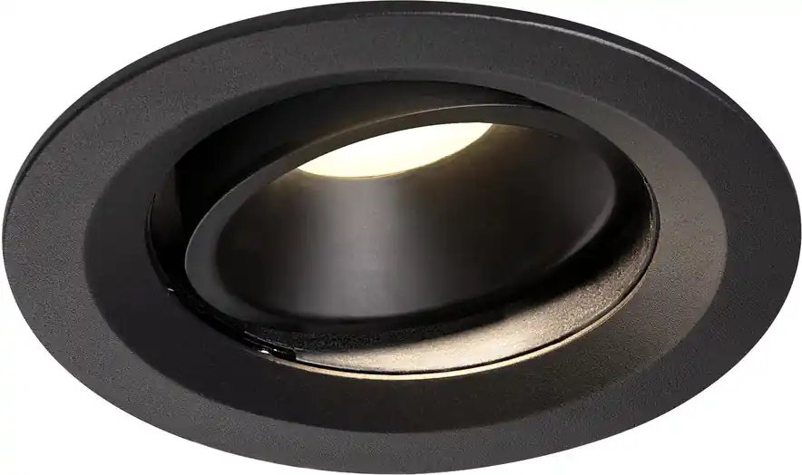 Begrenztes Angebot SLV NUMINOS® MOVE DL M, Indoor LED Deckeneinbauleuchte schwarz/schwarz 4000K 55°