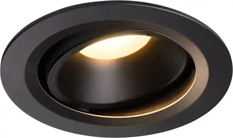 SLV NUMINOS® MOVE DL L, Indoor LED Deckeneinbauleuchte schwarz/schwarz 3000K 20° Zertifiziert
