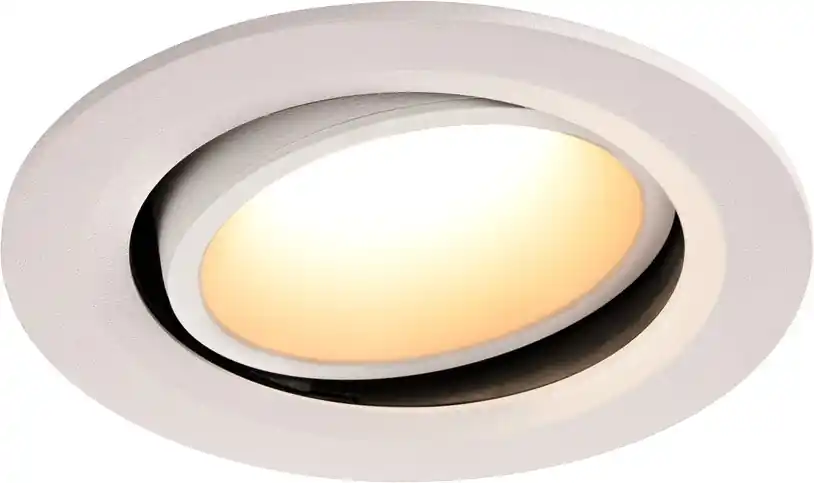 SLV NUMINOS® MOVE DL L, Indoor LED Deckeneinbauleuchte weiß/weiß 3000K 20° dreh- und schwenkbar Mega-Angebot