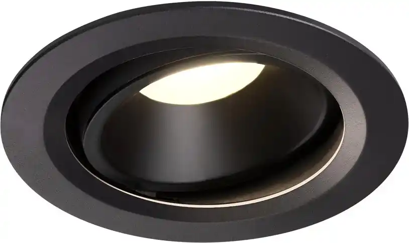 SLV NUMINOS® MOVE DL L, Indoor LED Deckeneinbauleuchte schwarz/schwarz 4000K 40° Garantierte Lieferung