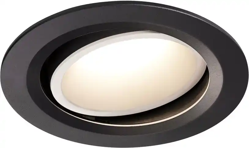 SLV NUMINOS® MOVE DL L, Indoor LED Deckeneinbauleuchte schwarz/weiß 4000K 55° dreh- und schwenkbar Top-Angebot