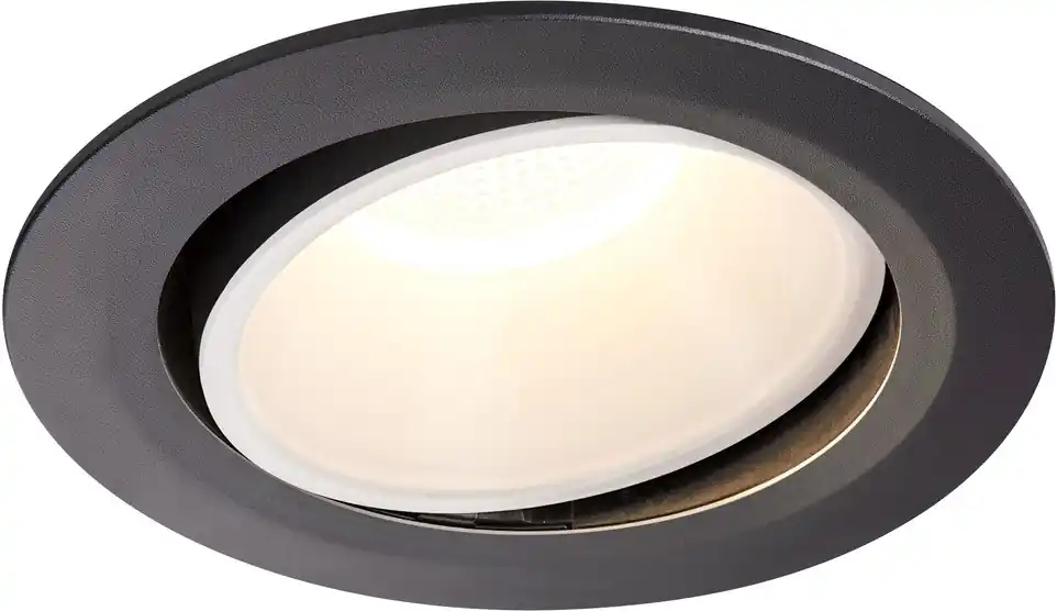 SLV NUMINOS® MOVE DL XL, Indoor LED Deckeneinbauleuchte schwarz/weiß 4000K 20° dreh- und schwenkbar Online Kaufen