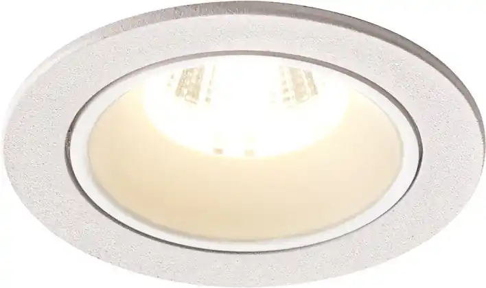 Angebot SLV NUMINOS® DL S, Indoor LED Deckeneinbauleuchte weiß/weiß 4000K 40° inkl. Blattfedern