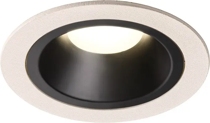 SLV NUMINOS® DL M, Indoor LED Deckeneinbauleuchte weiß/schwarz 4000K 40° inkl. Blattfedern Angebot