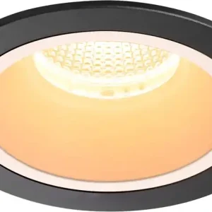 Ausverkauf SLV NUMINOS® DL L, Indoor LED Deckeneinbauleuchte schwarz/weiß 2700K 40°