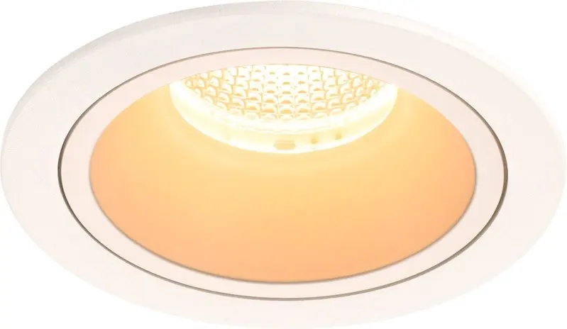 SLV NUMINOS® DL L, Indoor LED Deckeneinbauleuchte weiß/weiß 2700K 55° Expressversand
