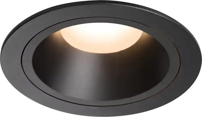 Kostenloser Rückversand SLV NUMINOS® DL L, Indoor LED Deckeneinbauleuchte schwarz/schwarz 3000K 20°