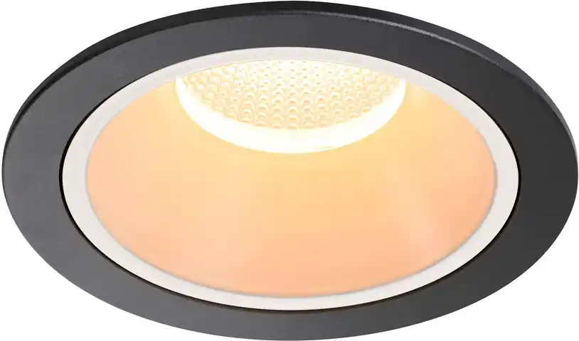 Kostenloser Versand SLV NUMINOS® DL XL, Indoor LED Deckeneinbauleuchte schwarz/weiß 2700K 40°