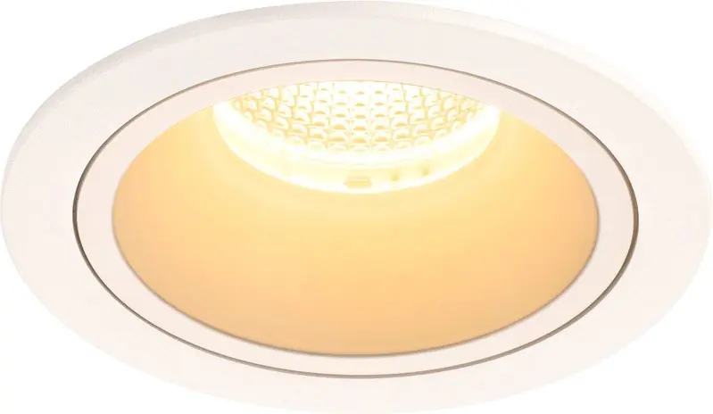 Highlight SLV NUMINOS® DL L, Indoor LED Deckeneinbauleuchte weiß/weiß 3000K 20°