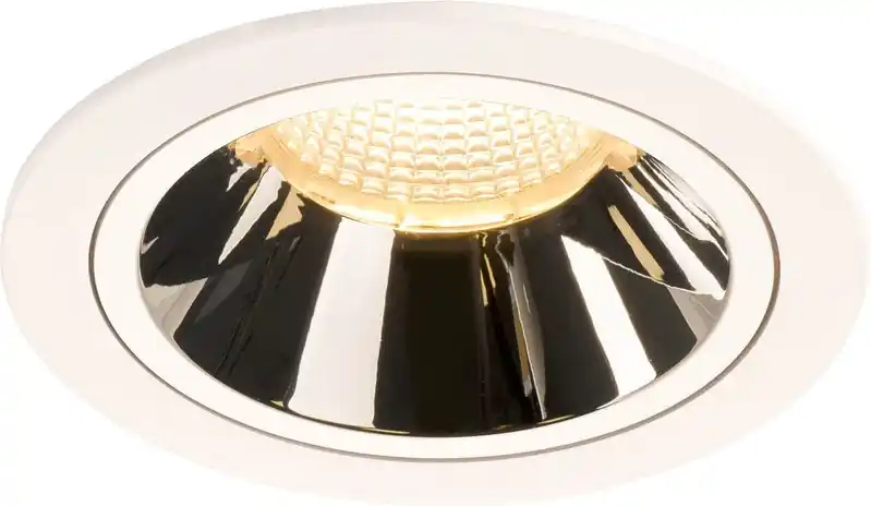 Günstig SLV NUMINOS® DL L, Indoor LED Deckeneinbauleuchte weiß/chrom 3000K 20°