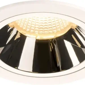 Versand Am Gleichen Tag SLV NUMINOS® DL L, Indoor LED Deckeneinbauleuchte weiß/chrom 3000K 40°