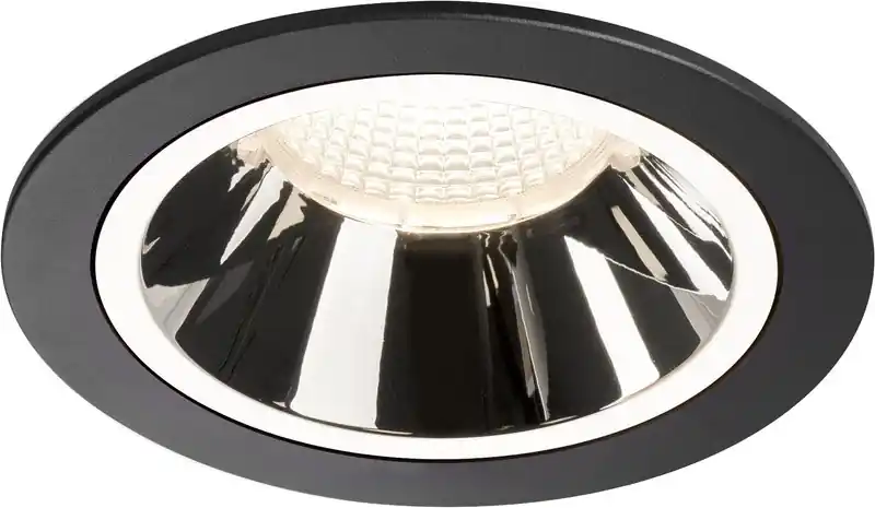 Mega-Angebot SLV NUMINOS® DL L, Indoor LED Deckeneinbauleuchte schwarz/chrom 4000K 40°