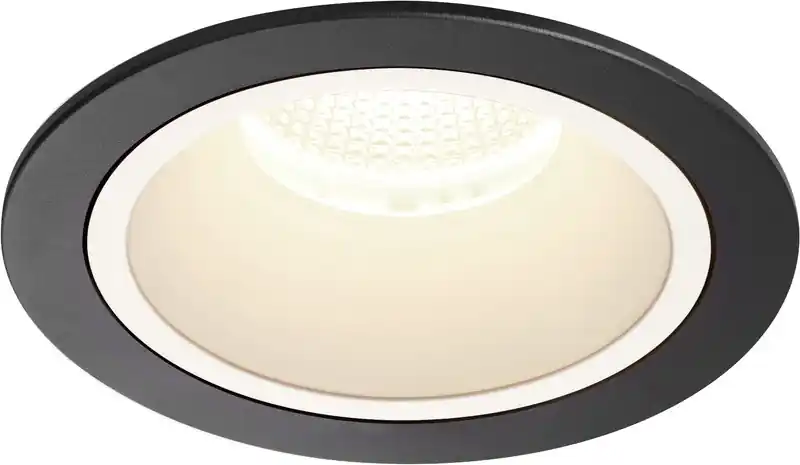 SLV NUMINOS® DL L, Indoor LED Deckeneinbauleuchte schwarz/weiß 4000K 55° Schnäppchen