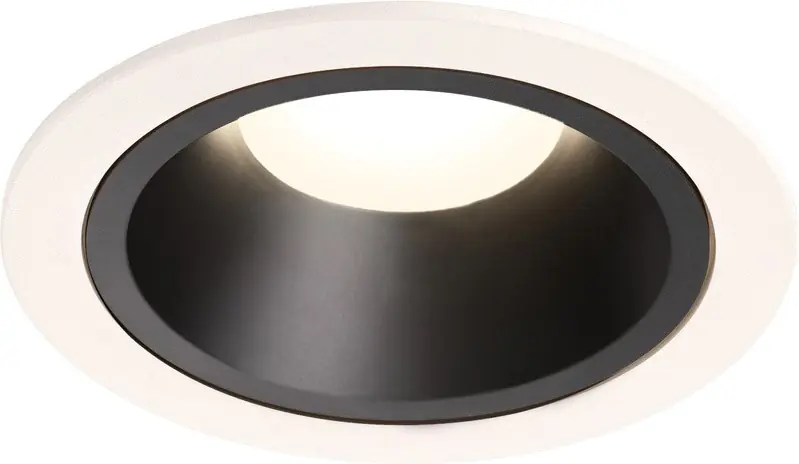 Schneller Versand SLV NUMINOS® DL L, Indoor LED Deckeneinbauleuchte weiß/schwarz 4000K 20°