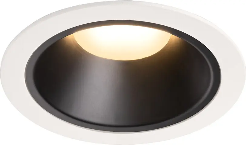 Top-Angebot SLV NUMINOS® DL XL, Indoor LED Deckeneinbauleuchte weiß/schwarz 3000K 40°