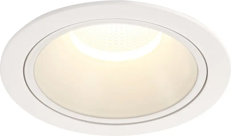 SLV NUMINOS® DL XL, Indoor LED Deckeneinbauleuchte weiß/weiß 4000K 40° Garantierte Lieferung