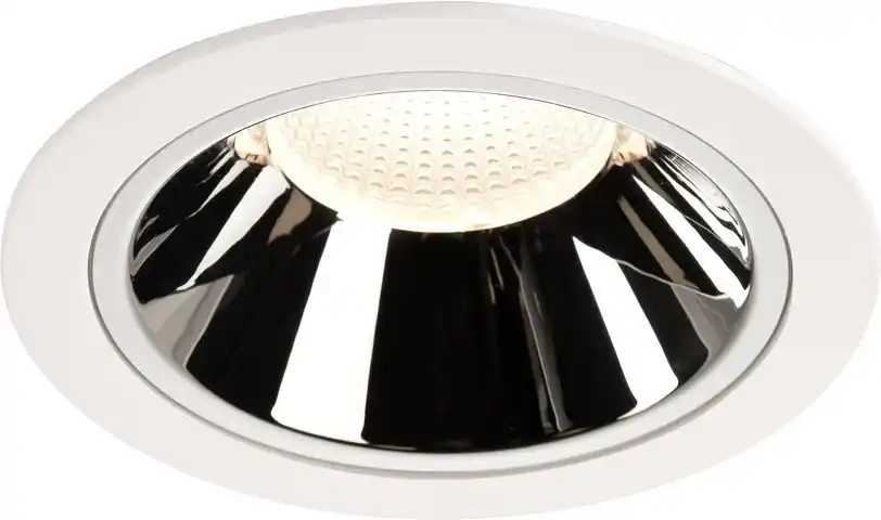 SLV NUMINOS® DL XL, Indoor LED Deckeneinbauleuchte weiß/chrom 4000K 40° Direktkauf