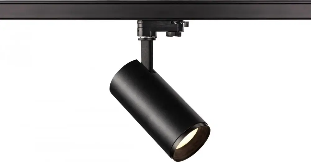 Sonderaktion SLV 3~ NUMINOS® PHASE M, 3 Phasen System Leuchte schwarz/schwarz 4000K 60°