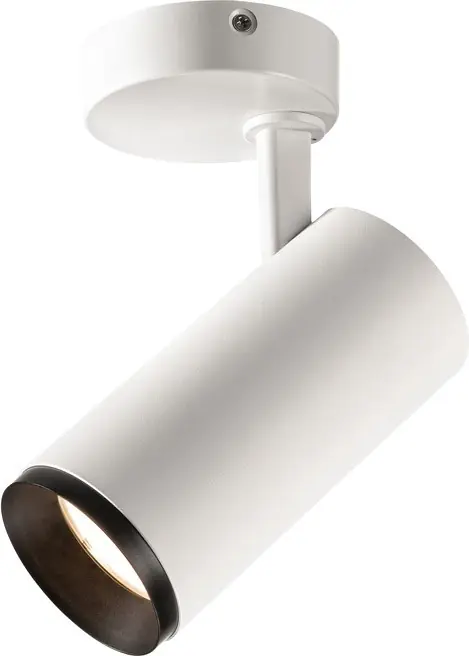 SLV NUMINOS® SPOT PHASE M, Indoor LED Deckenaufbauleuchte weiß/schwarz 4000K 36° Kostenloser Versand