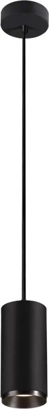 SLV NUMINOS® PD PHASE M, Indoor LED Pendelleuchte schwarz/schwarz 4000K 24° Garantierte Lieferung
