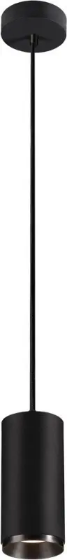 Neuheit SLV NUMINOS® PD PHASE M, Indoor LED Pendelleuchte schwarz/schwarz 4000K 36°