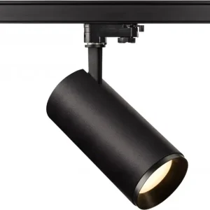 Abverkauf SLV 3~ NUMINOS® PHASE L, 3 Phasen System Leuchte schwarz/schwarz 3000K 36°