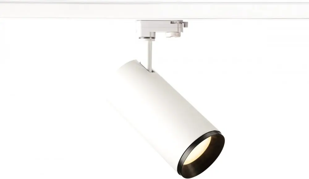 SLV 3~ NUMINOS® PHASE L, 3 Phasen System Leuchte weiß/schwarz 3000K 60° Markenware