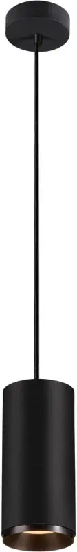 Schneller Versand SLV NUMINOS® PD PHASE L, Indoor LED Pendelleuchte schwarz/schwarz 2700K 24°