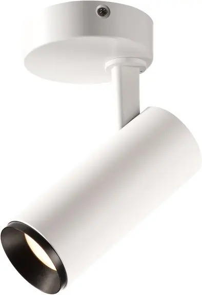 SLV NUMINOS® SPOT DALI S, Indoor LED Deckenaufbauleuchte weiß/schwarz 4000K 24° Preisreduziert