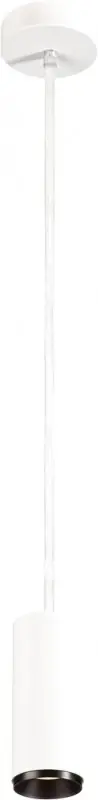 SLV NUMINOS® PD DALI S, Indoor LED Pendelleuchte weiß/schwarz 4000K 60° Kracherpreis