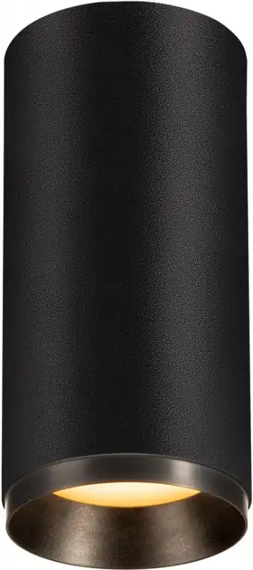 SLV NUMINOS® CL DALI M, Indoor LED Deckenaufbauleuchte schwarz/schwarz 2700K 24° Direktkauf