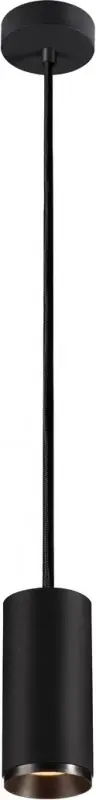 Begrenztes Angebot SLV NUMINOS® PD DALI M, Indoor LED Pendelleuchte schwarz/schwarz 2700K 60°