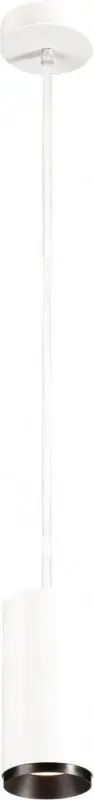 SLV NUMINOS® PD DALI M, Indoor LED Pendelleuchte weiß/schwarz 4000K 60° Sale