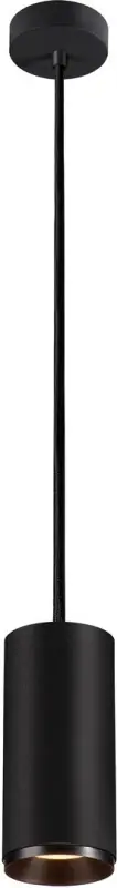 Markenprodukt SLV NUMINOS® PD DALI L, Indoor LED Pendelleuchte schwarz/schwarz 3000K 60°