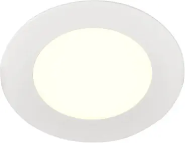 SLV SENSER 12 DL, Indoor LED Deckeneinbauleuchte rund weiß 4000K Kostenloser Rückversand