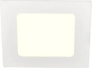 Kostenloser Versand SLV SENSER 12 DL, Indoor LED Deckeneinbauleuchte eckig weiß 4000K