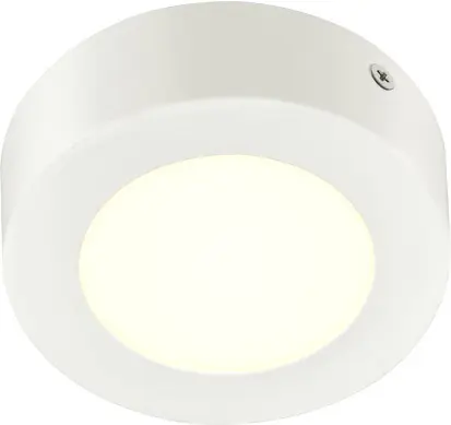 SLV SENSER 12 CW, Indoor LED Wand- und Deckenaufbauleuchte rund weiß 4000K Sichere Zahlung