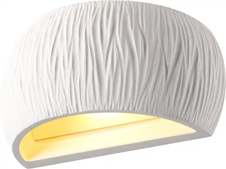 Echt SLV PLASTRA WL CURVED CUTRAIN, Indoor WandaufbauleuchteQT-DE12 weiß
