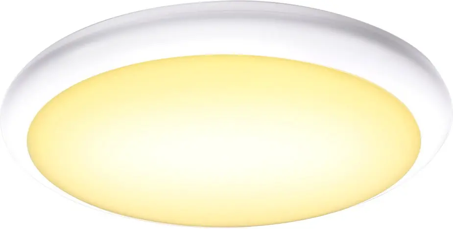 Günstig SLV RUBA 42 CW, Outdoor LED Wand- und Deckenaufbauleuchte weiß CCT switch 3000K