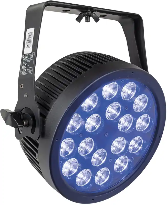 Expressversand SHOWTEC Compact Par 18 Q4 18x 7 W RGBW LED Par - schwarz