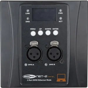 Angebot SHOWTEC NET-2 Panel 3-polig – schwarzes Gehäuse